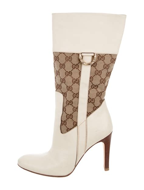 womens gucci boots gold stars|Gucci high heel boots women.